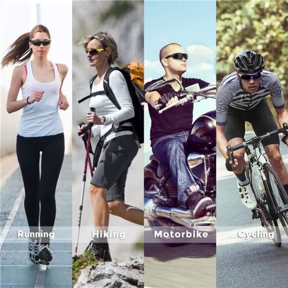 Polarized Sports Sunglasses for Men Women Youth Baseball Fishing - Picture 6 of 6